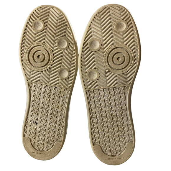 Golden Goose Pure-Star Low Black Leather Sneakers 42 (US 9-9.5) - Picture 6 of 9